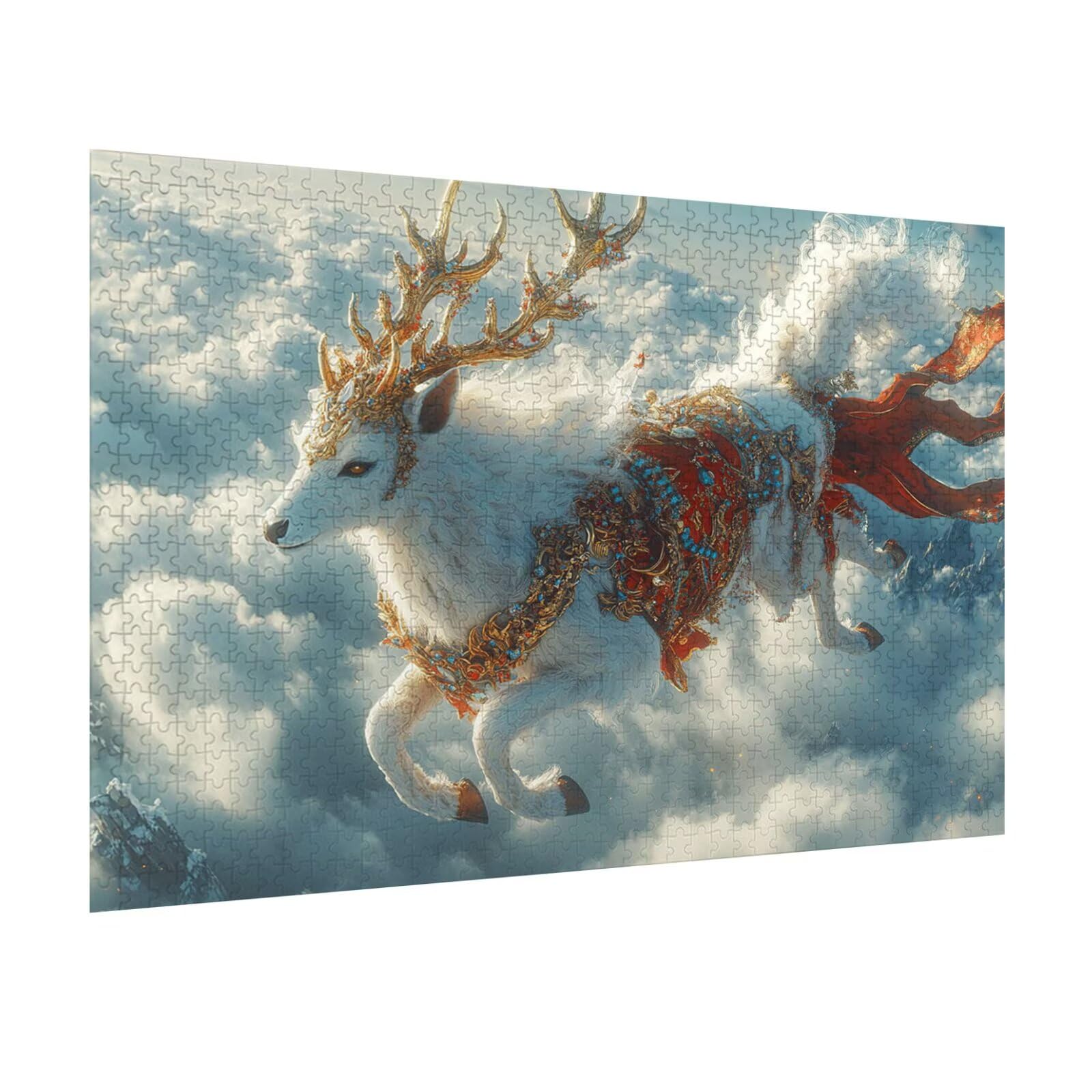 Puzzle 6000 Pezzi cervo Puzzle Classici per Gioco Familiare, n-441