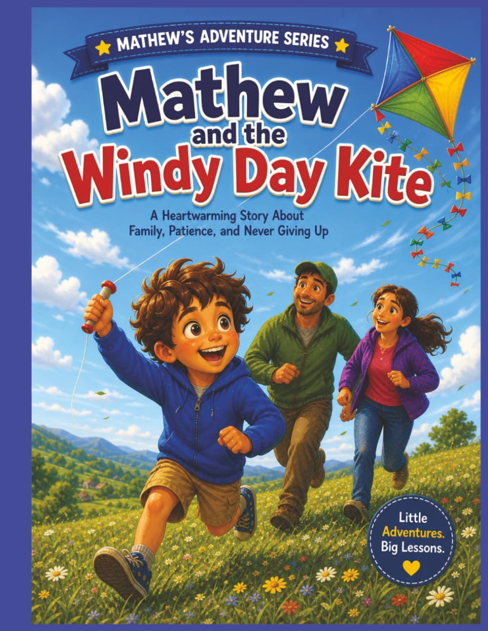 Mathew and the Windy Day Kite: A Heartwarming Story About Family, Patience, and Never Giving Up (Mathew's Adventures Series')