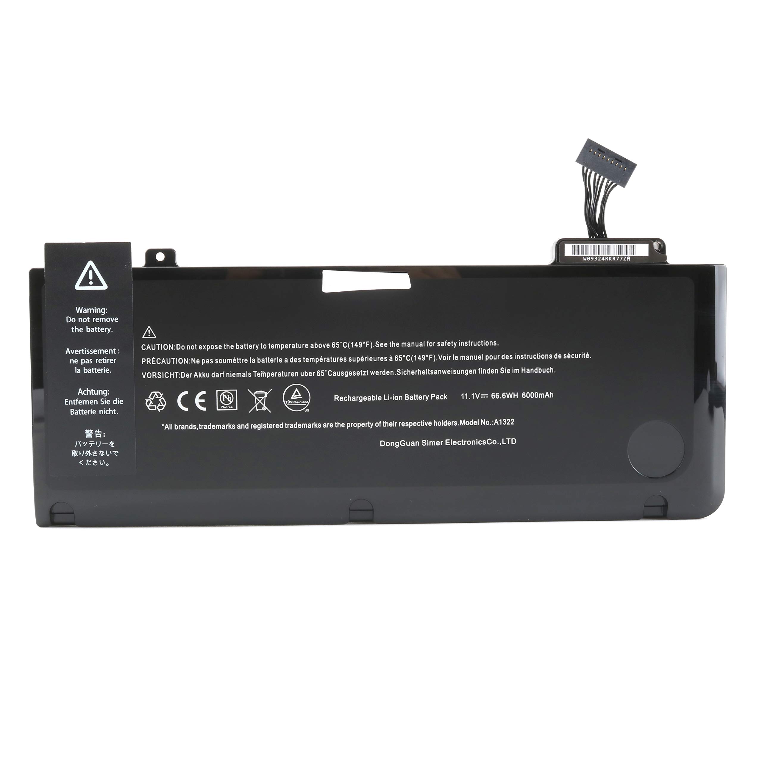 MacBook 13。A1502 Early 2015 battery 127回 Amazon.com: Techowl A1502 Battery Replacement for MacBook