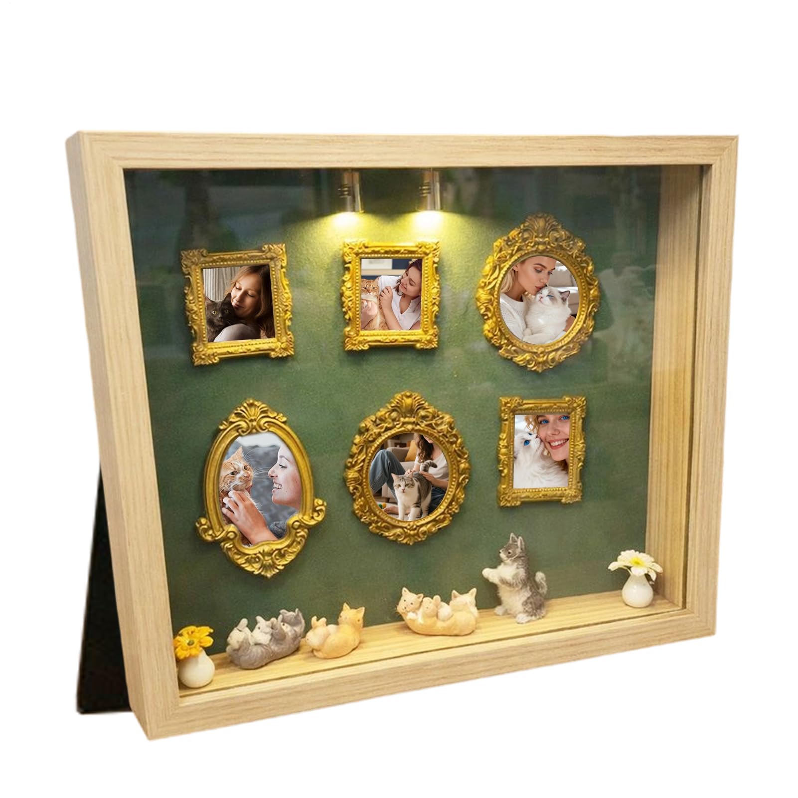 Générique Silhouette Box DIY Dekoracja stołu