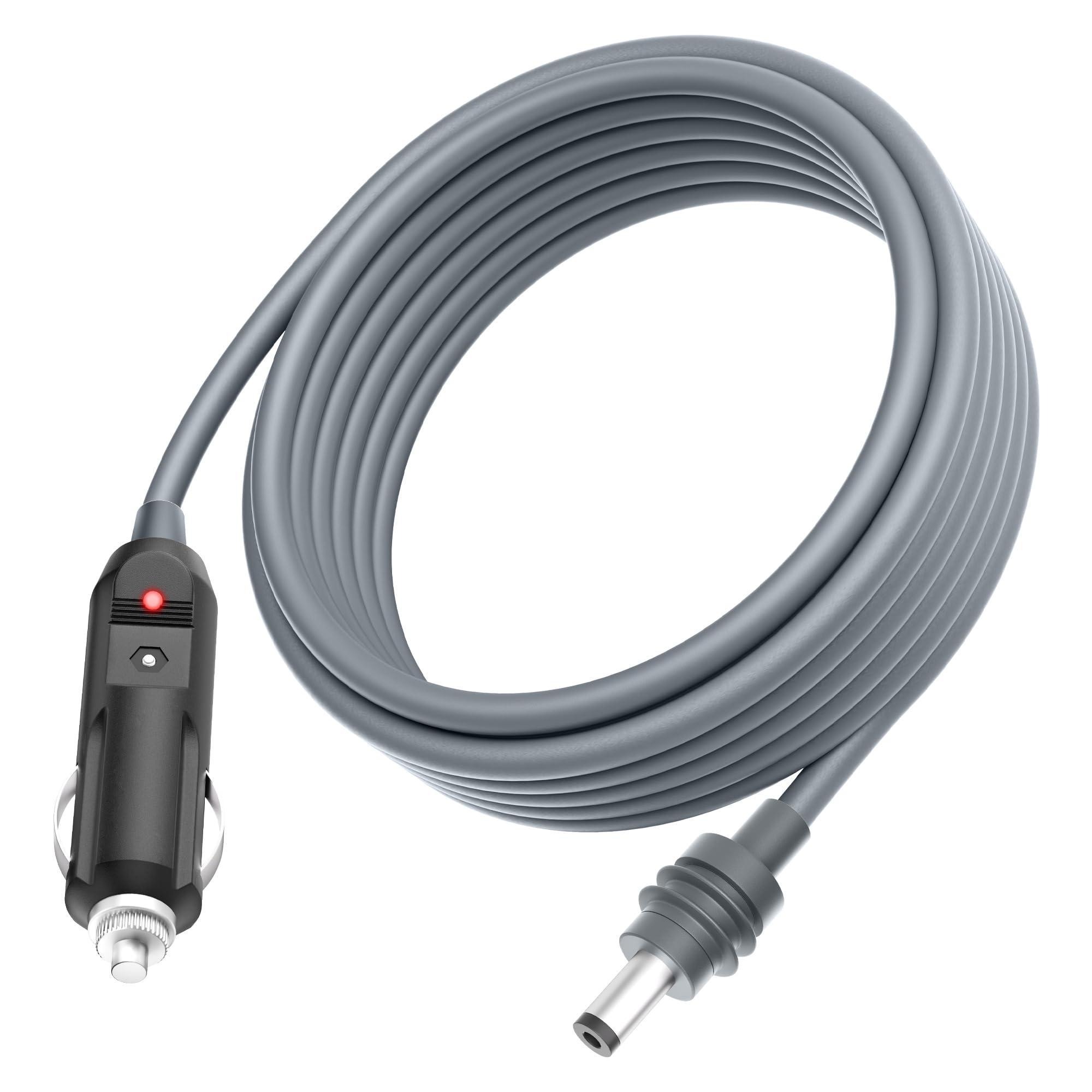 Starlink Mini Cable Car Adapter 12V-24V Starlink Mini Car Charger DC Power Cable to Cigarette Lighter 16.4FT Waterproof DC Power Cord to Cigarette