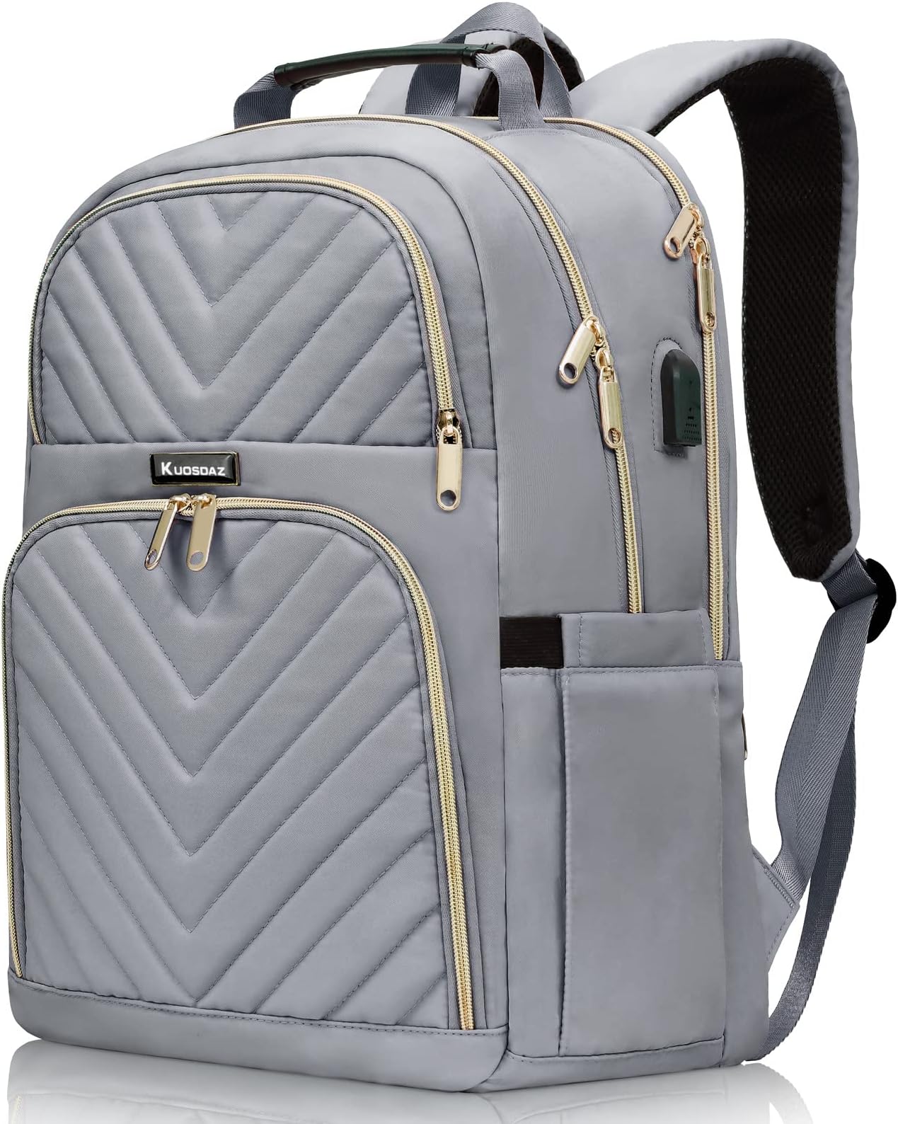 Kuosdaz Laptop Backpack for Women, 15.6 Inch Work Bag, School Backpack for Teen