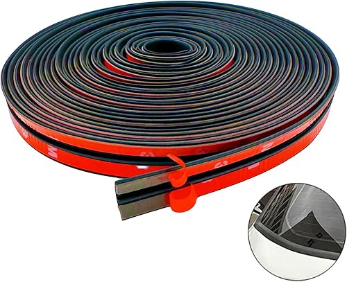 Miniatura 8 de 2 tiras de sellado de goma para parabrisas de automóvil, burletes en forma de T, para parabrisas delantero y trasero (32.8 pies)