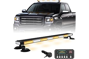 XRIDONSEN 37" 104 LED Roof Top Strobe Light Bar