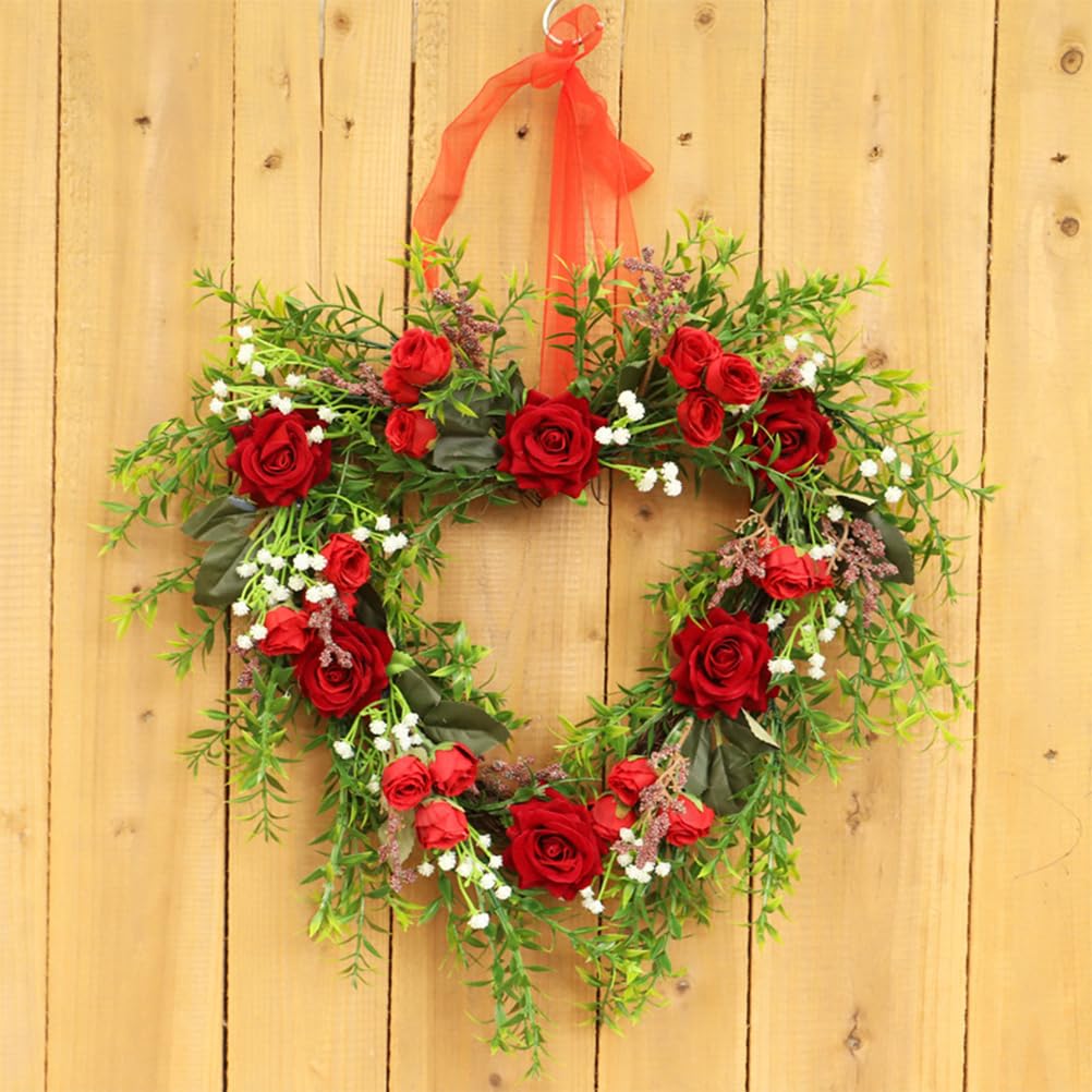 Ghirlanda per La Porta D'ingresso, Ghirlanda Artificiale di Primavera E d'Estate, Decorazione di Nozze per La Parete del Portico di Casa
