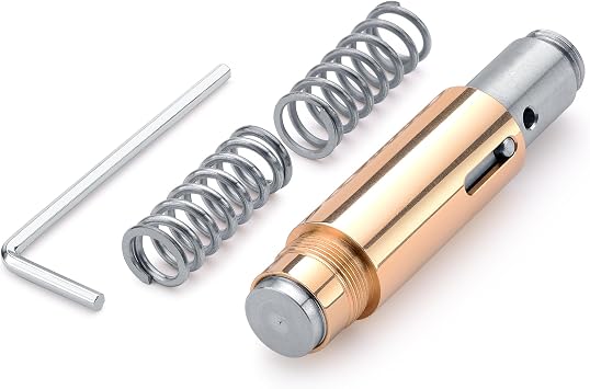 Normcore V4.1 Spring-Loaded Espresso Tamper Core Sleeve, Upgrade Kit for V4 Coffee Tamper with 30lb, 25lb, 15lb Springs, Quieter Tamping, Click Sound Feedback