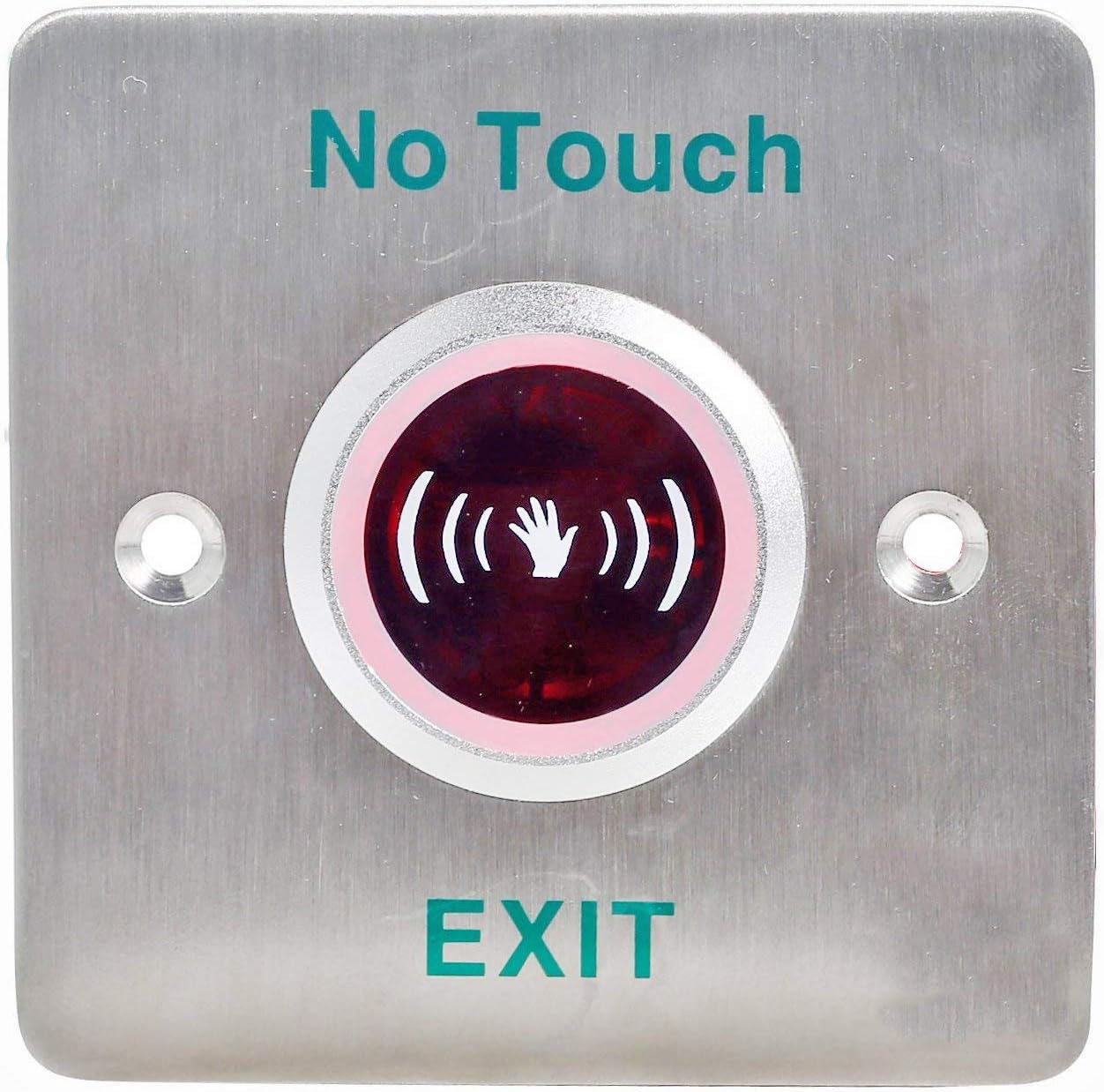 UHPPOTE None Touch Infrared Door Exit Button Switch NO/NC/COM Output for Access Control
