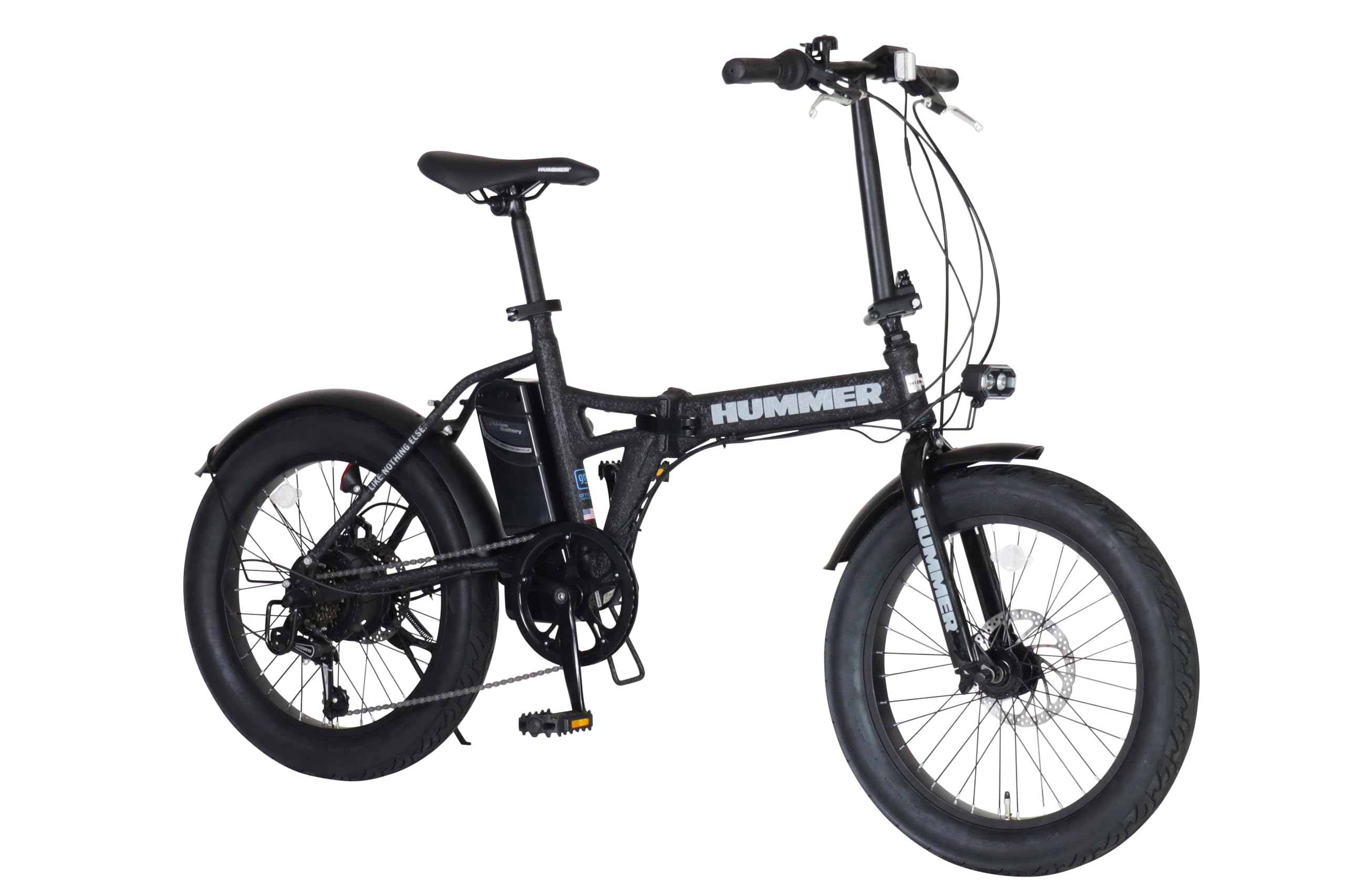 Amazon.co.jp: HUMMER(ハマー) E-FAT206 ジェットブラック 電動