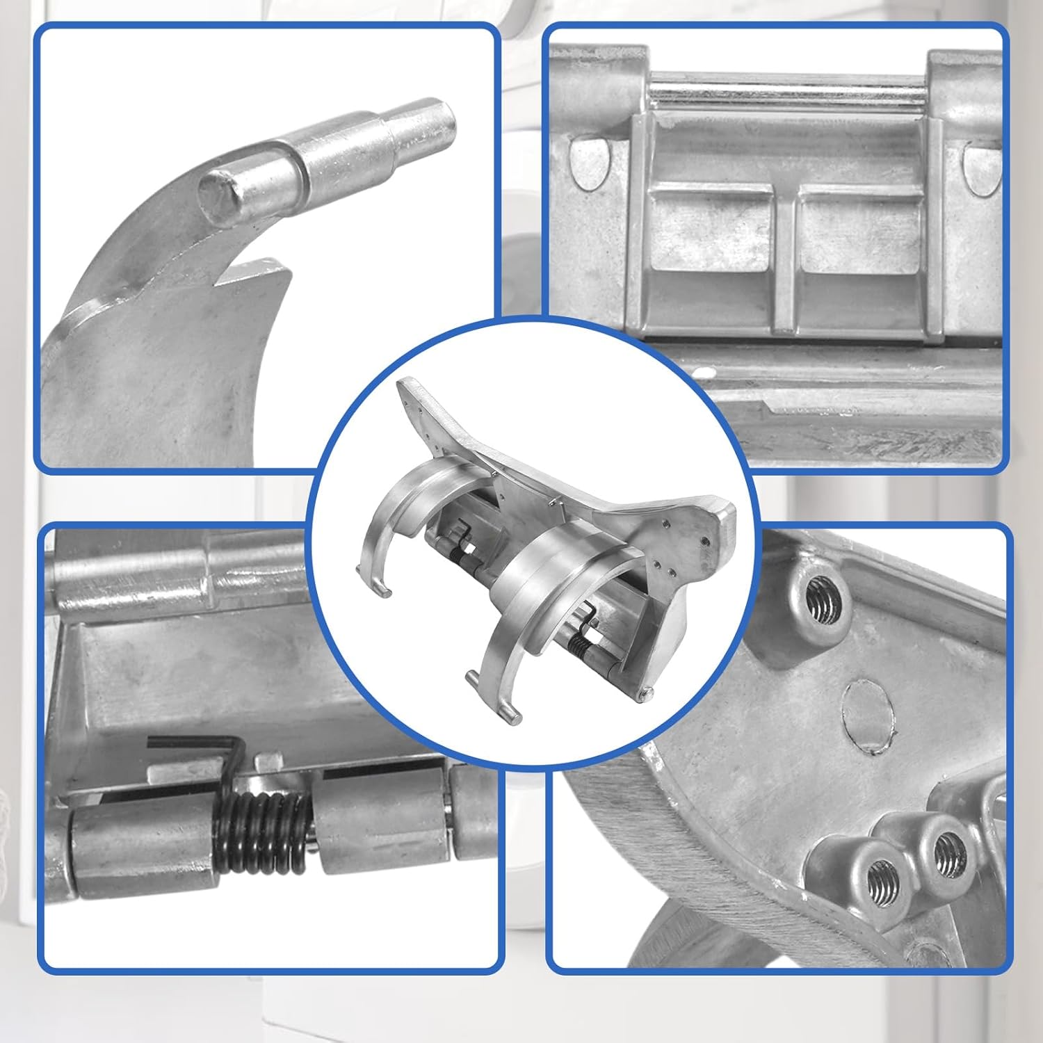 Washer Washing Machine Door Hinge Replacement for 4775ER2002A 4775ER2002B Fit for LG for Kenmore Washer