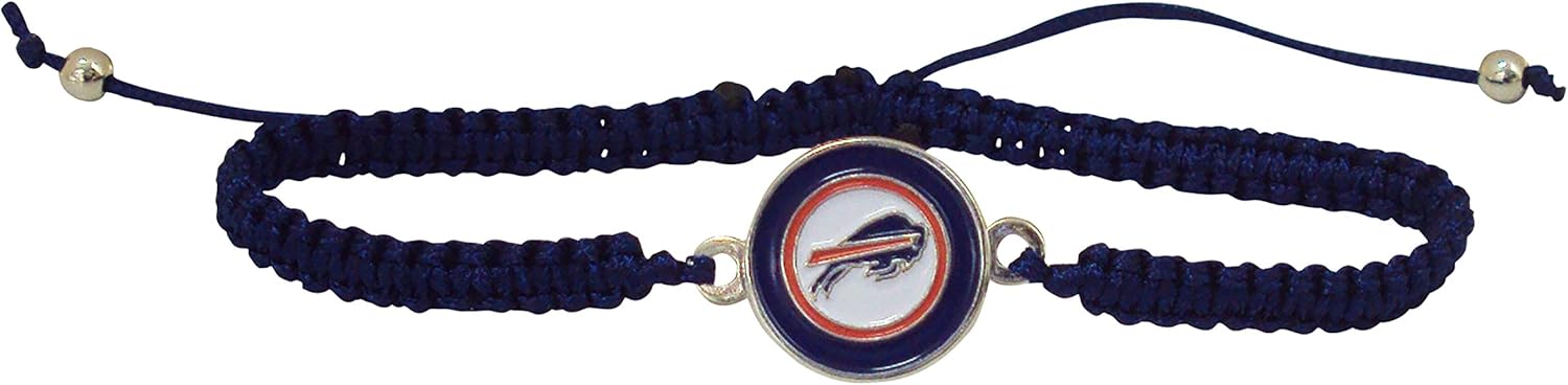 NFL Buffalo Bills Braided Logo Bracelet : Sports & Outdoors