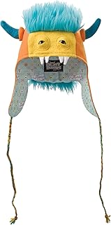 Beasty Buddies Jasper Fleece Monster Hat Medium Blue Multicoloured