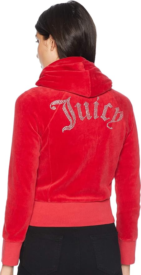 Cropped Velour Jacket 