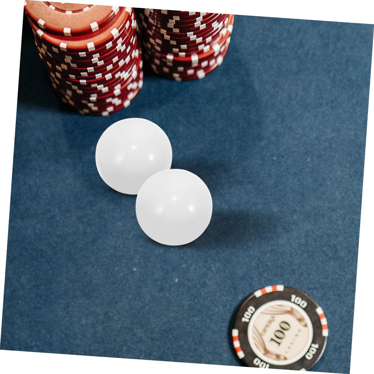 SUPVOX Palline in Resina per Ruota della Roulette Ricambio Gioco Bar Festa Moderno Confezione da 3 Unitá