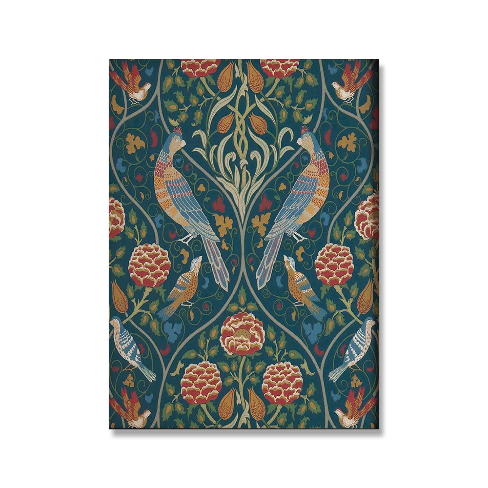 Dittelle William Morris Stampa su Tela Victoria and Albert Museum Exhibition Poster London Underground Art Nouveau Pittura Decorazione Della Parete 50x70 cm-6 pz Senza Cornice