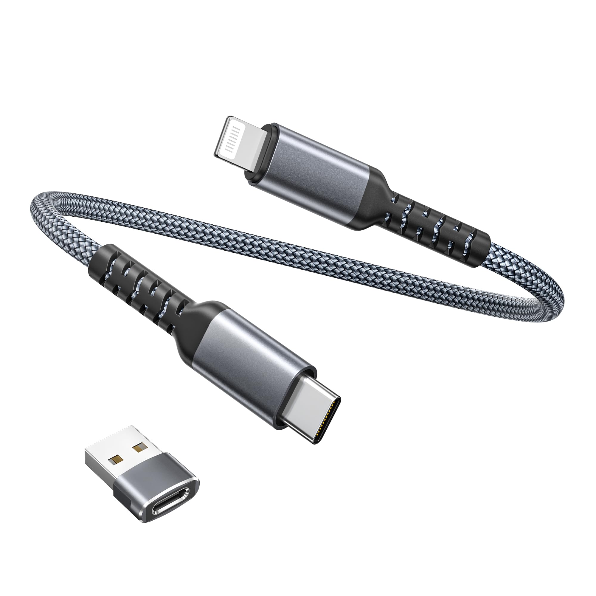 Amazon.com: Basesailor Short 1FT iPhone 14 13 Charger Cable,USB C