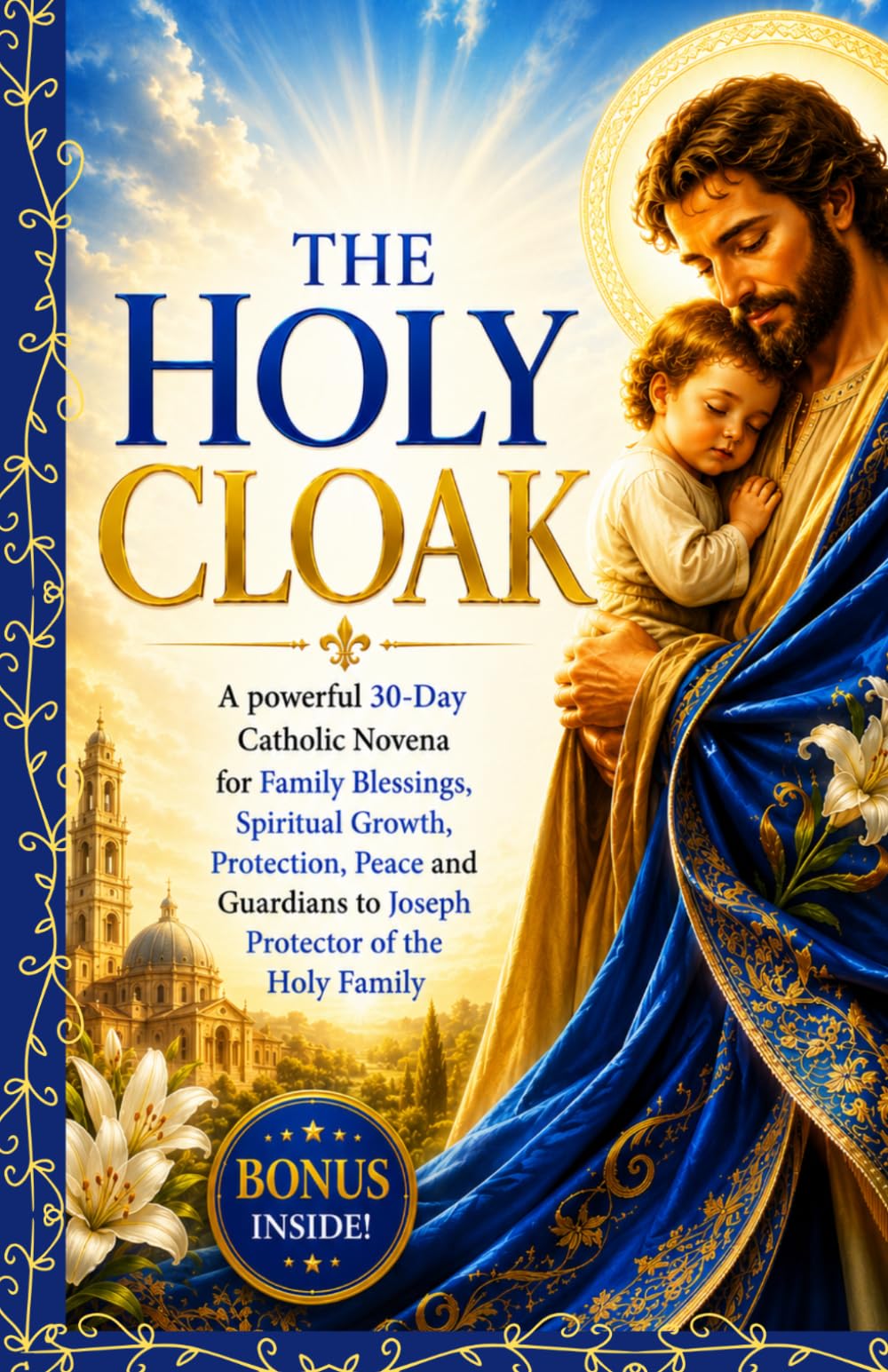 The Holy Cloak: A Powerful 30-Day Catholic Novena for Family Blessings, Spiritual Growth, Protection, Peace and Guidance to St Joseph Protector of the Holy Family