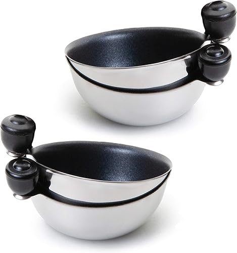 Vista 8 de Eggssentials Repuesto de acero inoxidable de repuesto para cazador furtivo de huevos, 2.677 in de diámetro, antiadherente, sin PFOA, tazas