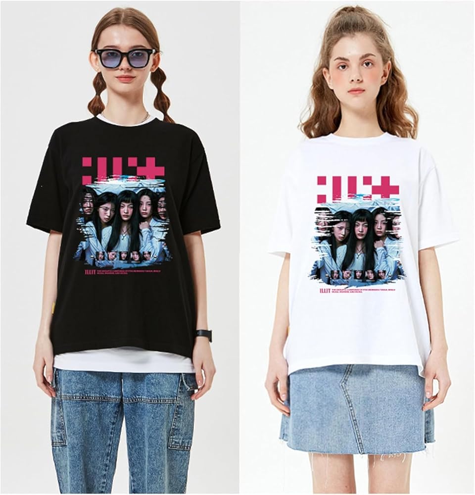 ILLIT glitter day イルコン　ペンミ　日本限定　Tシャツ ILLIT glitter day イルコン ペンミ 日本限定 Tシャツ - メルカリ