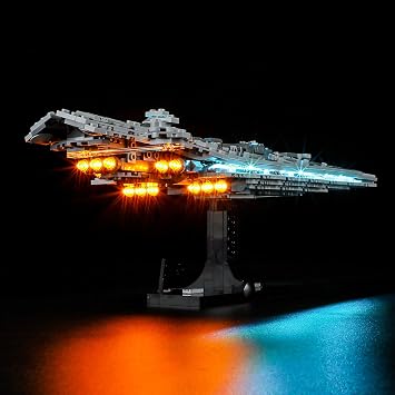 BRIKSMAX Light Kit Designed for LEGO Executor Super Star Destroyer, NO LEGO | Star Wars 75356 - Movie-inspired light - Immersive display experience - Perfect for fans and collectors - Model not included