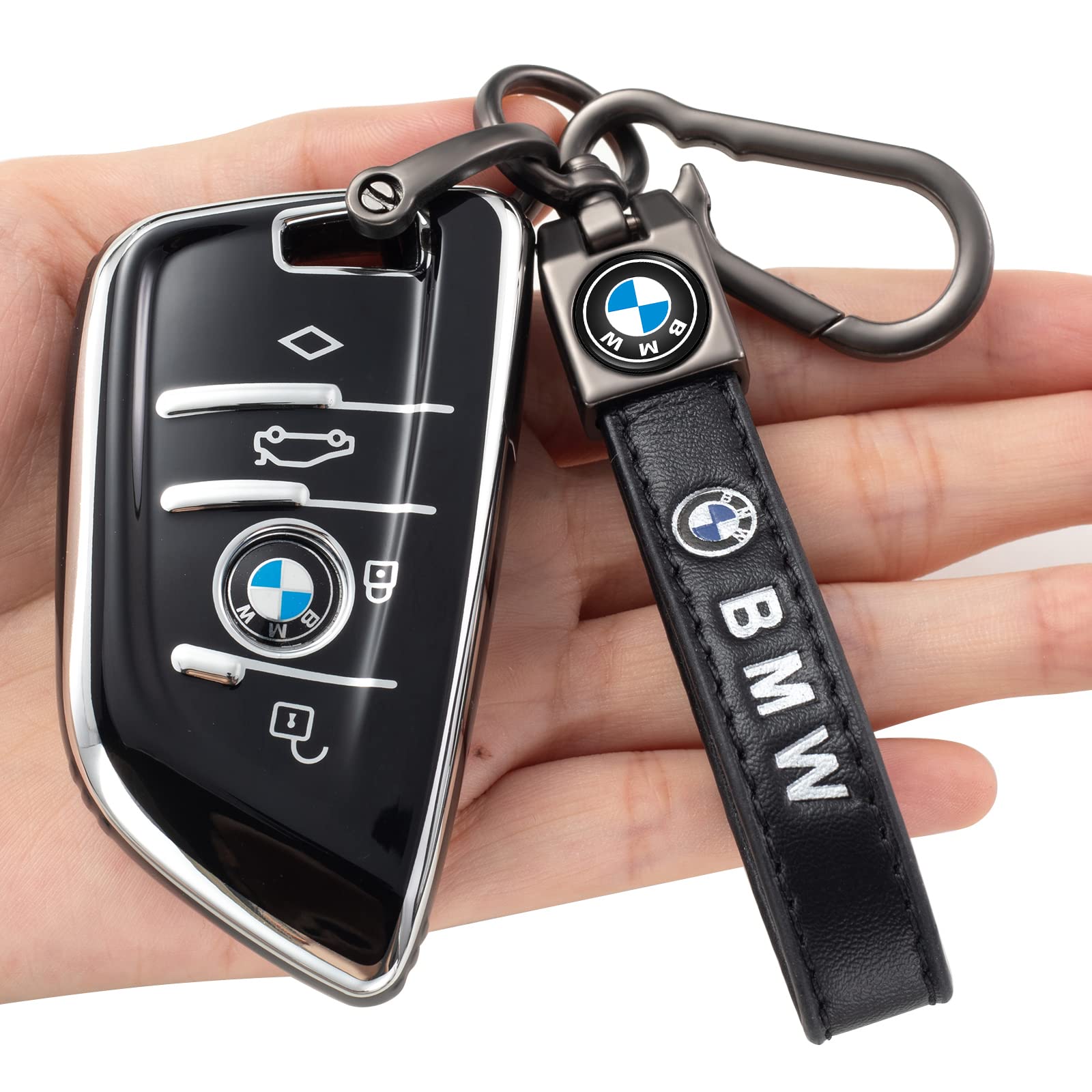 ompatible for Key Cover, Key Cover for 3 5 6 7 Series X1 X2 X3 X5 X6 GT