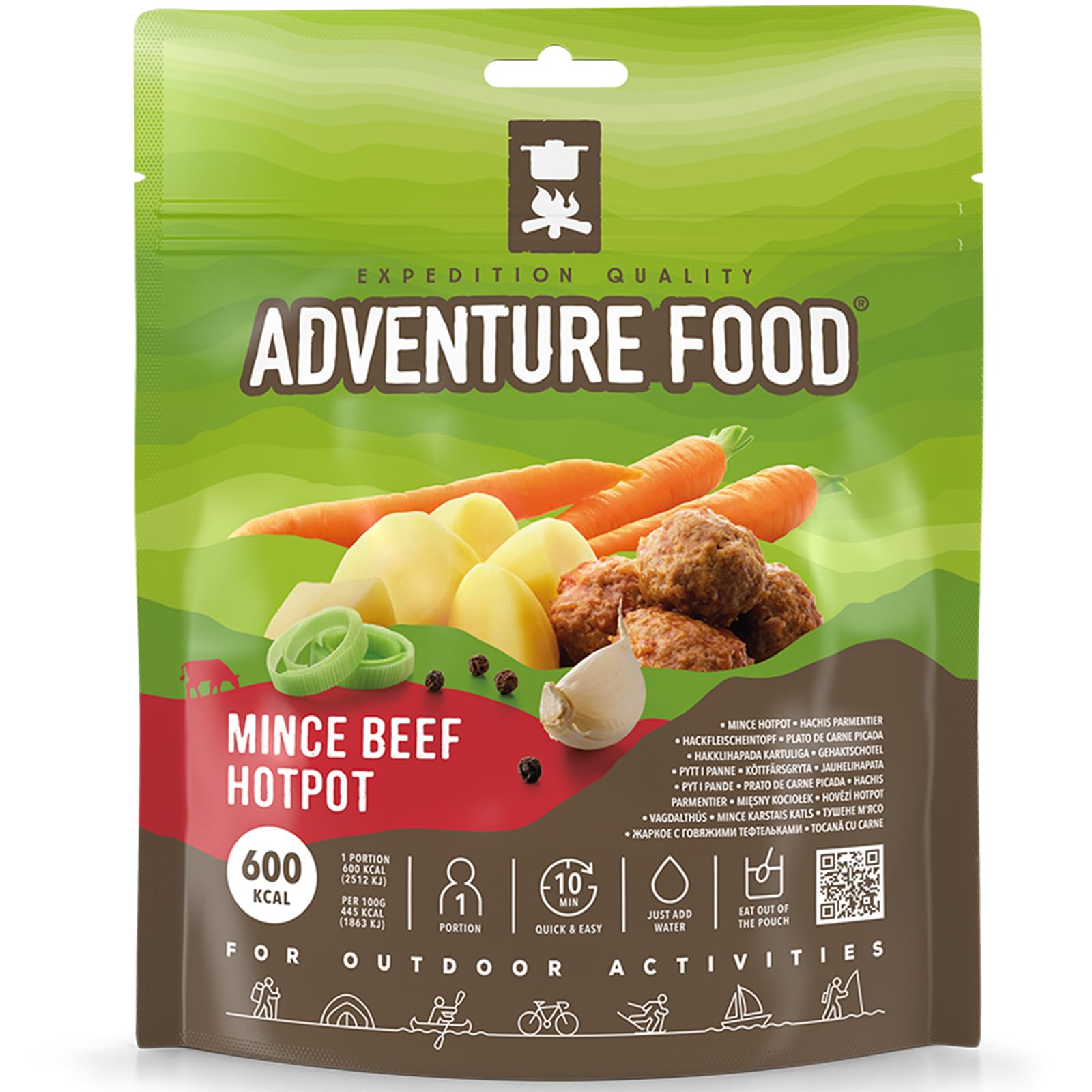Adventure Food Mince Beef Hotpot