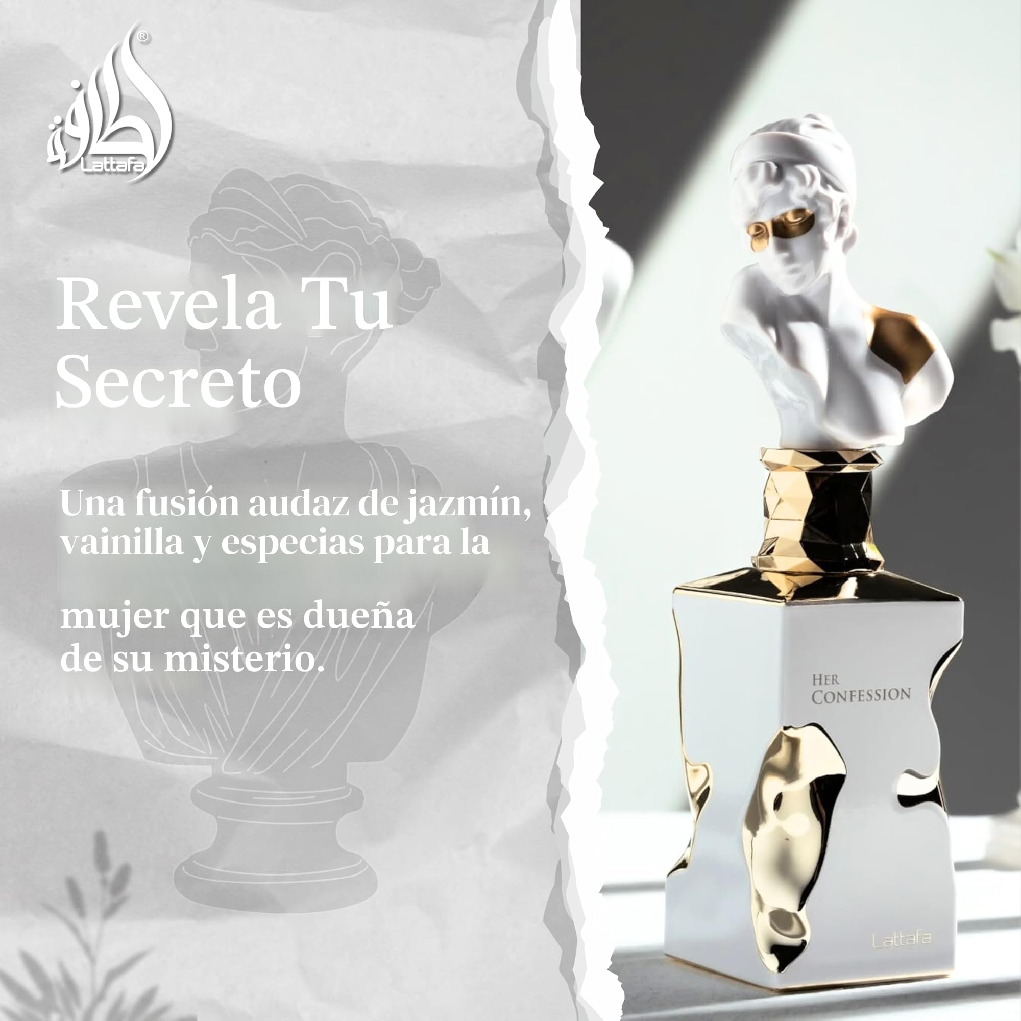 LATTAFA Lattafa Her Confession Ep 100 Vp para uso profesional para mejorar el rendimiento en cada uso con medida o especificación 100 V
