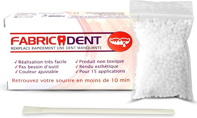 Tout Dentaire REMPLACER une dent manquante Pâte avec FABRICADENT Vu à