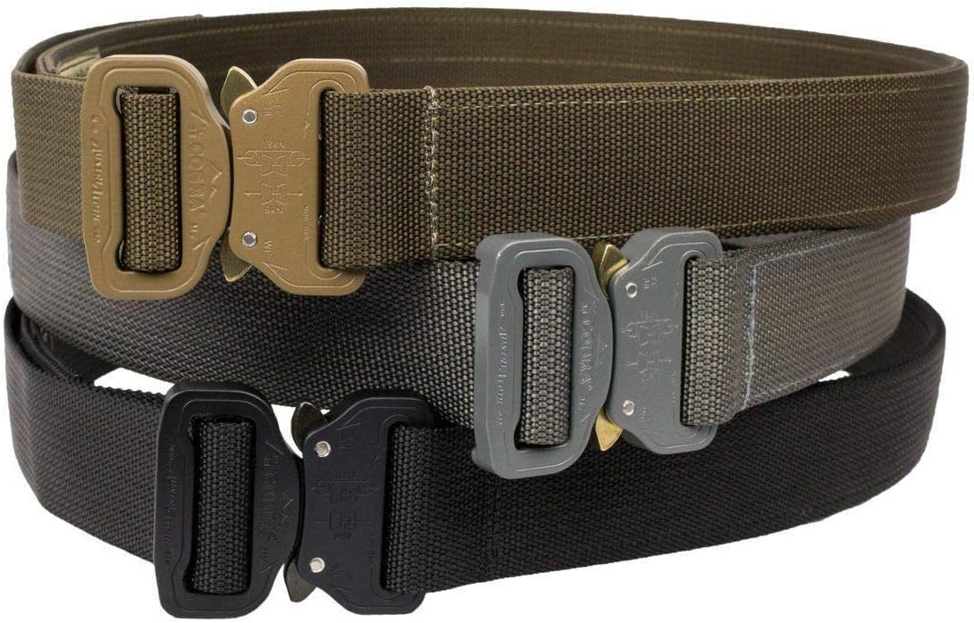 CO Shooters Belt with Cobra Buckle, 1.5 Inch