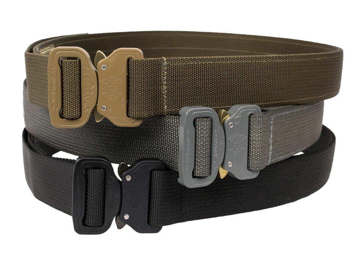 CO Shooters Belt with Cobra Buckle, 1.5 Inch