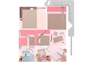 1Pcs Book Cover Guide: Your Essential Tool for Effortless Bookbinding