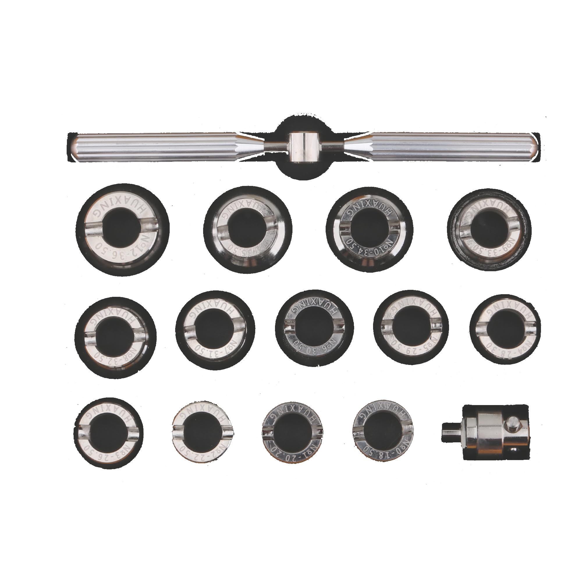 13PCS Watch Repair tool - Oyster Style waterproof watch screw back case opener For Rolex For Dudor watches