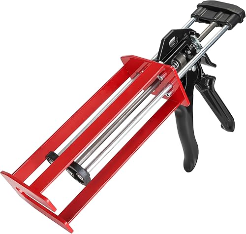 Pistola epoxi aplicador de cartucho doble 450mL600mL22.0 fl oz, relación manual 11 y 21, dispensador adhesivo de 2 partes de alto empuje para epoxi,