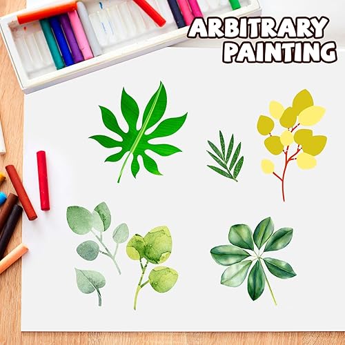 Miniatura 4 de Juego de 20 plantillas reutilizables para estarcir, plantillas de primavera e invierno, de Navidad, para pintar sobre pared de madera, decoración