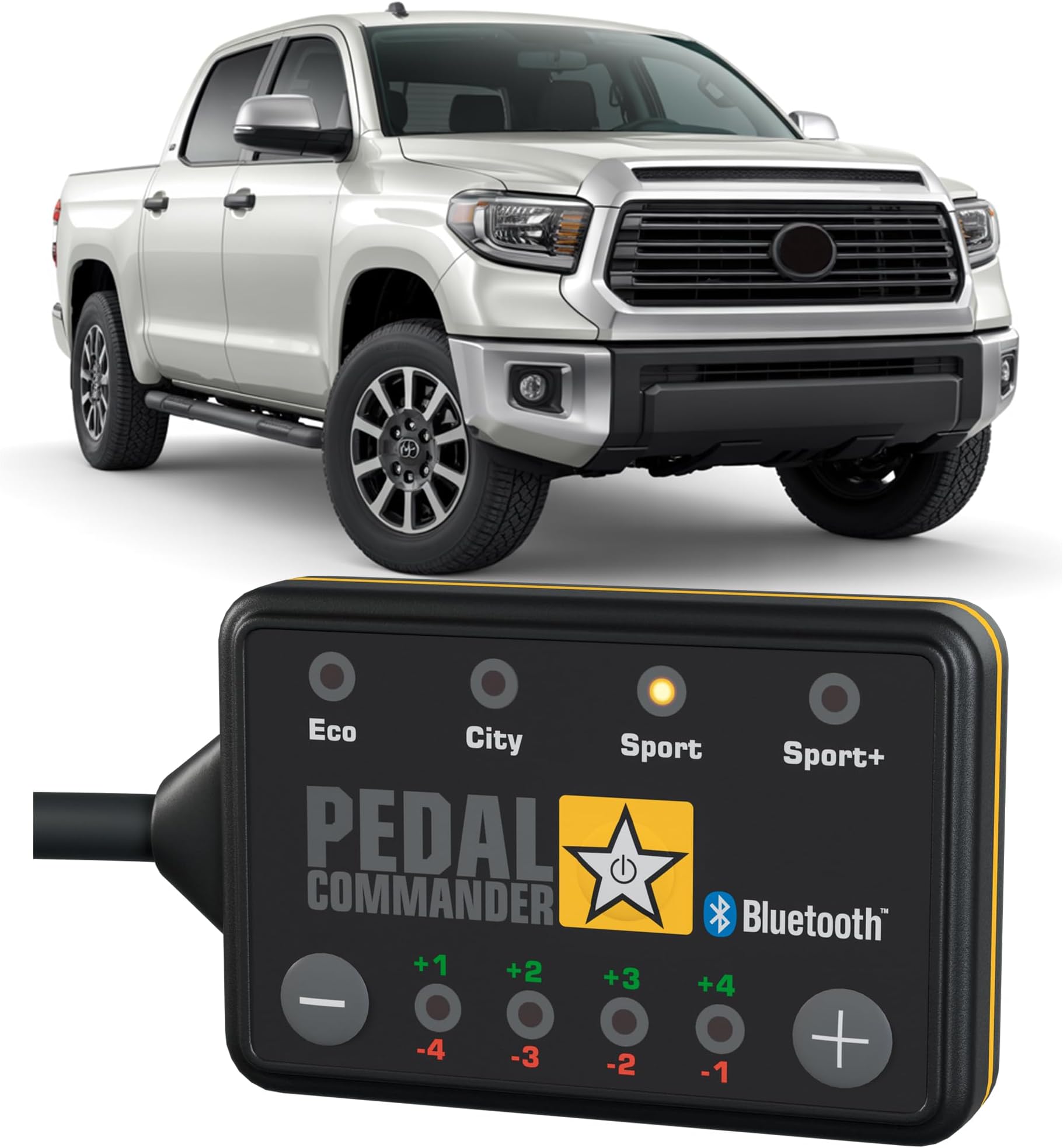 Throttle Response Controller Compatible with Toyota Tundra 2007-2021 - Plug-and-Play, 4 Driving Modes, App Control, Off-Road Throttle Controller Performance Mods, Tundra TRD Parts