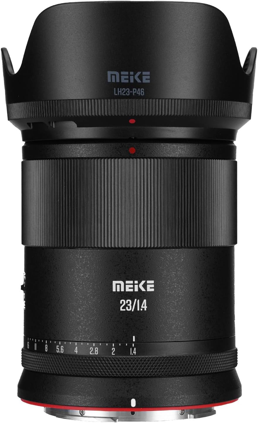 Meike 23mm F1.4 Ultra Wide Angle APS-C Frame STM Auto Focus Lens Fixed Prime Portrait Lenses for Nikon Z Mount Mirrorless Cameras Z30 Z50 Z fc and for Z5 Z6 Z7 Z9 Z6II Z6III Z7II Under APS-C Mode