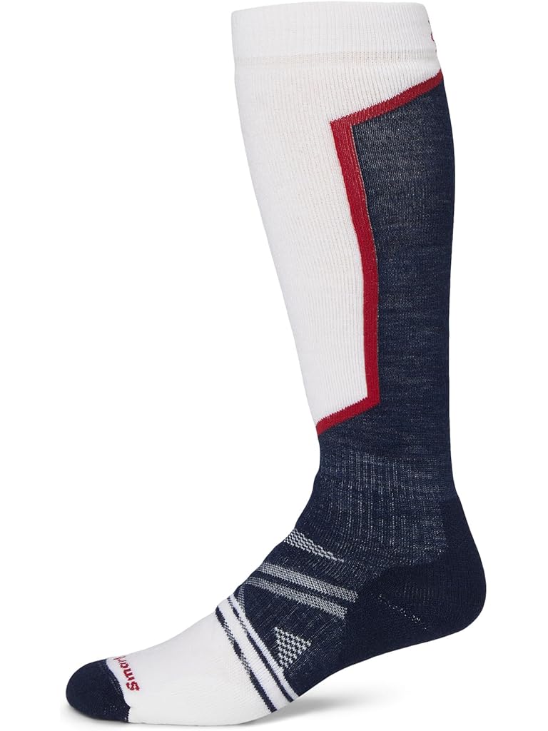 Navy Smartwool Ski Full Cushion Over-the-Calf Socks