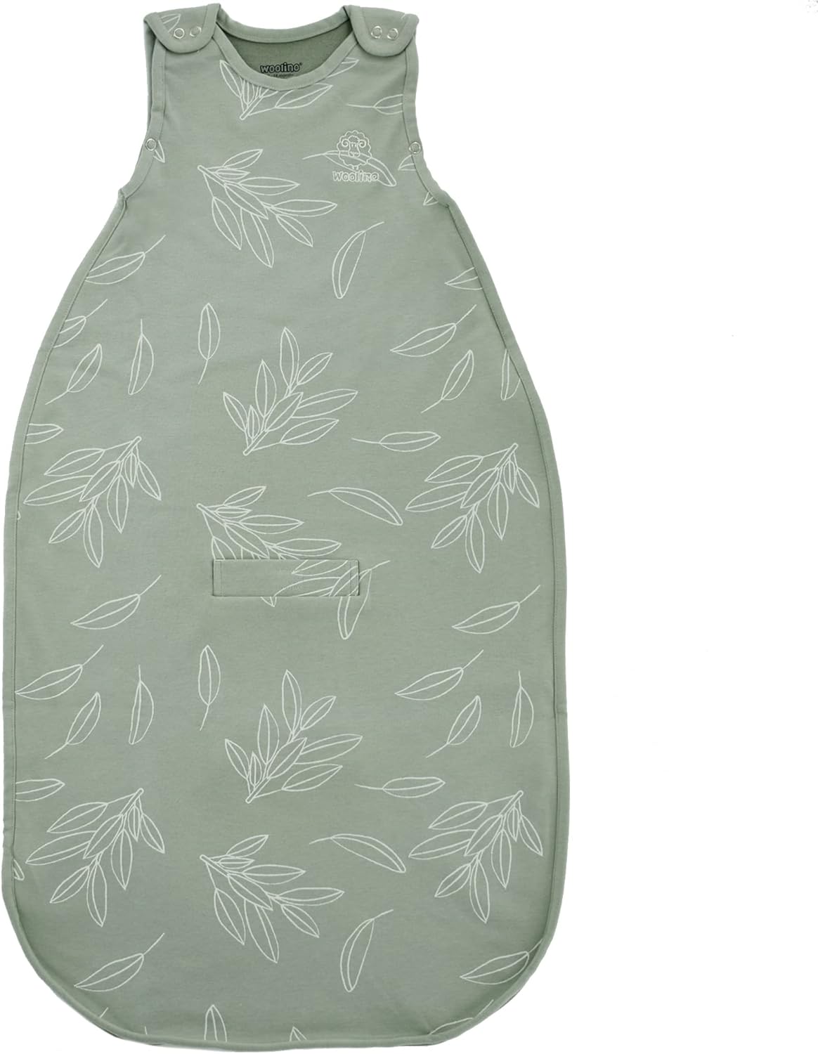 Woolino Merino Wool Ultimate Baby Sleep Sack 4 Season Baby Wearable Blanket Two