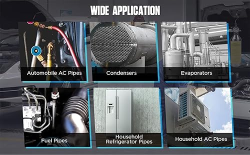 Miniatura 6 de Kit de descarga de CA Sistema de aire acondicionado, recipiente limpio con medidor de presión de monitoreo en tiempo real y válvula de alivio, juego