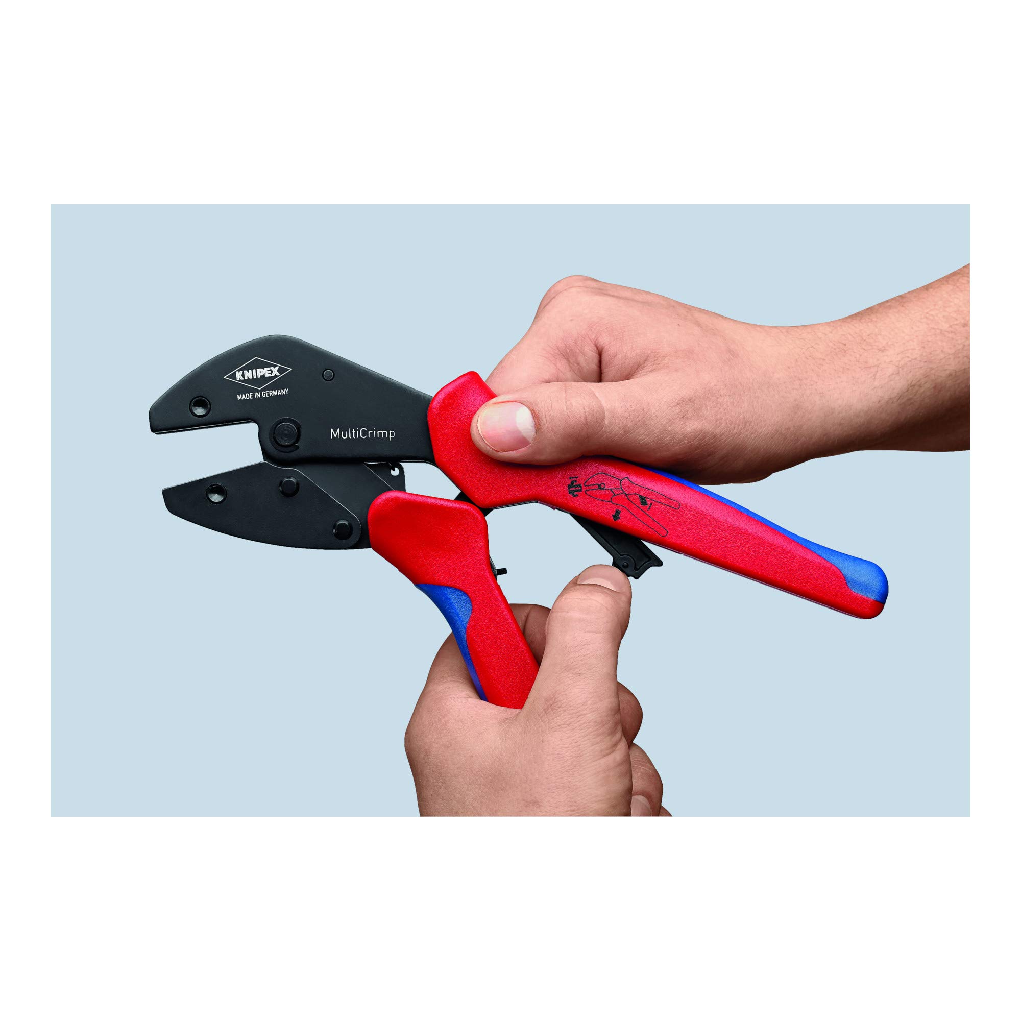 KNIPEX Matryca zagniatająca dla nieizolowanych złączy kablowych, 97 39 13