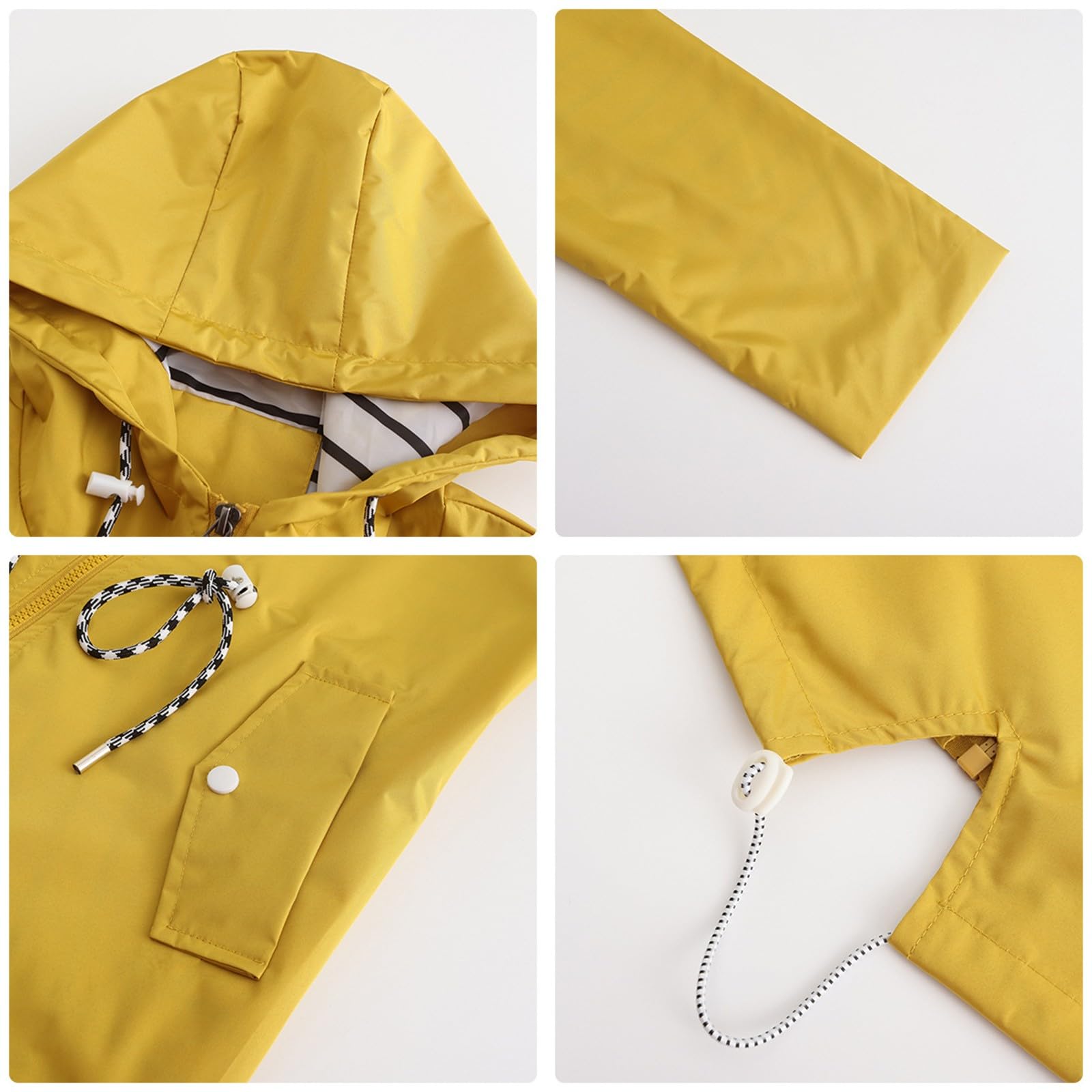 Impermeabili Da Donna Giacca A Antipioggia Impermeabile Leggero Trench Con Cappuccio Esterno Maglie Pile Invernali Trekking Antivento Vento Moto Pioggia Ciclismo Montagna Invernale Soft