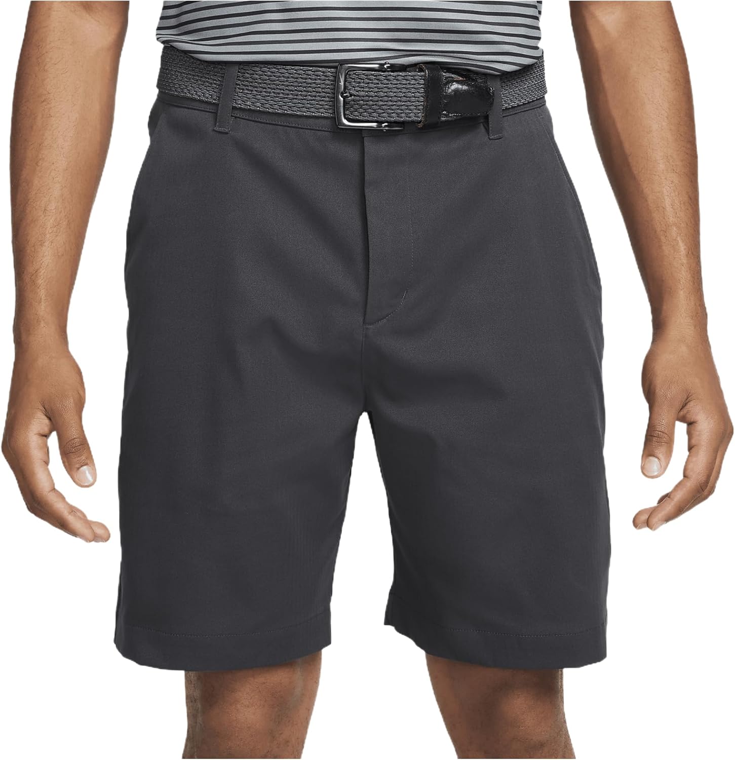 Nike Tour Men's 8" Chino Golf Shorts (Dark Smoke Grey/Black, FD5721-070) Size 36