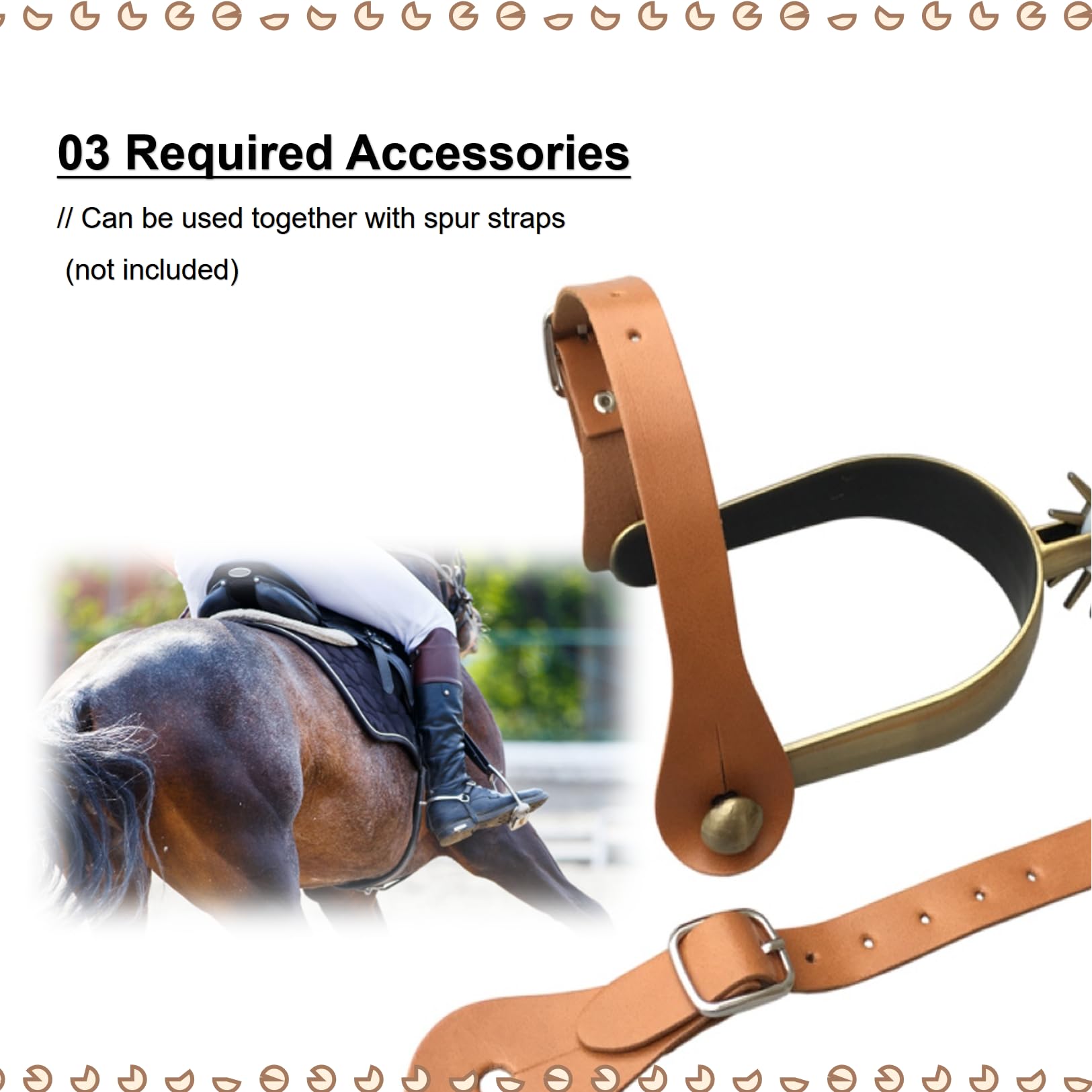 Cowboy Speroni, Tossico libero Cavallo Speroni Vintage con Attrezzatura per Equitazione