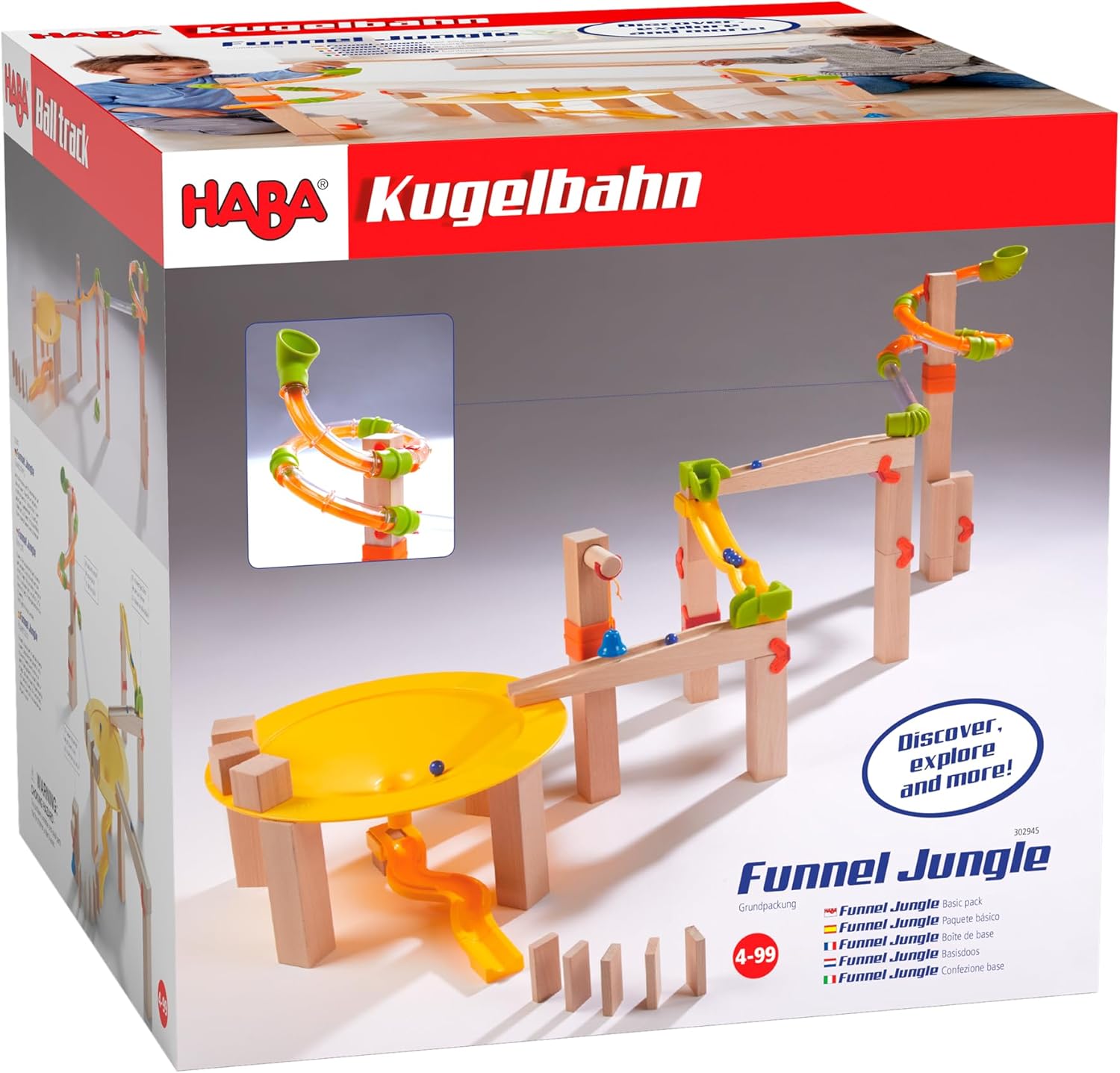 HABA Wooden Marble Run 42 Piece Ball Track Set for Armenia Ubuy