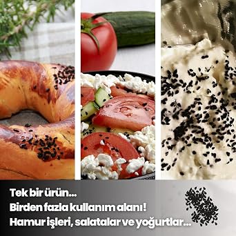 RETURN TO THE AEGEAN Black Cumin - 100 Gr. (Grain Black Cumin Seed Seasoning - 1st Quality Local Black Cumin)
