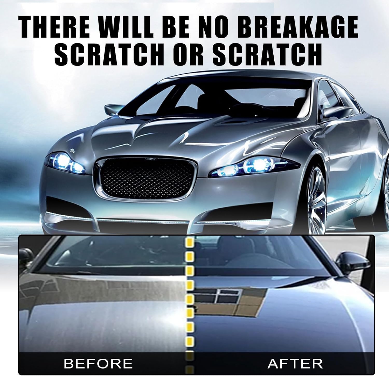 Efficient Automotive Paint Corrector Scratch Removal Sprayed with Deionized Water Suitable for Smooth Surfaces Repair Auto Body Polish and Protectant