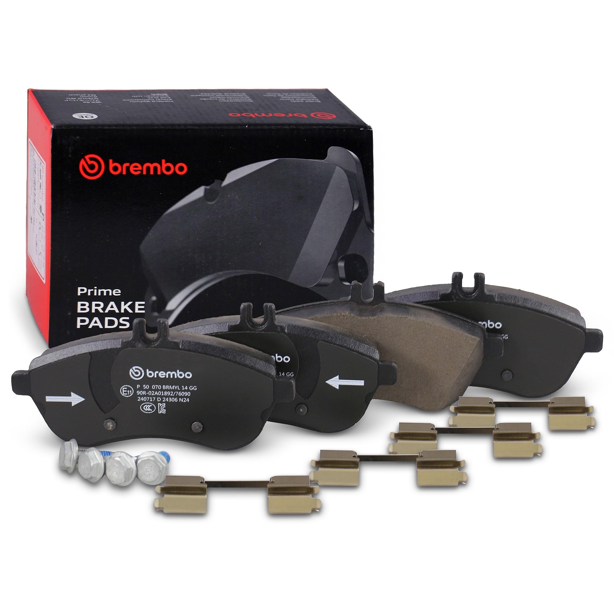 Fits BREMBO P 50 070 HAM PADS. FRONT MERCEDES W204 C-CLASS 07-  ⭐UK Stock⭐