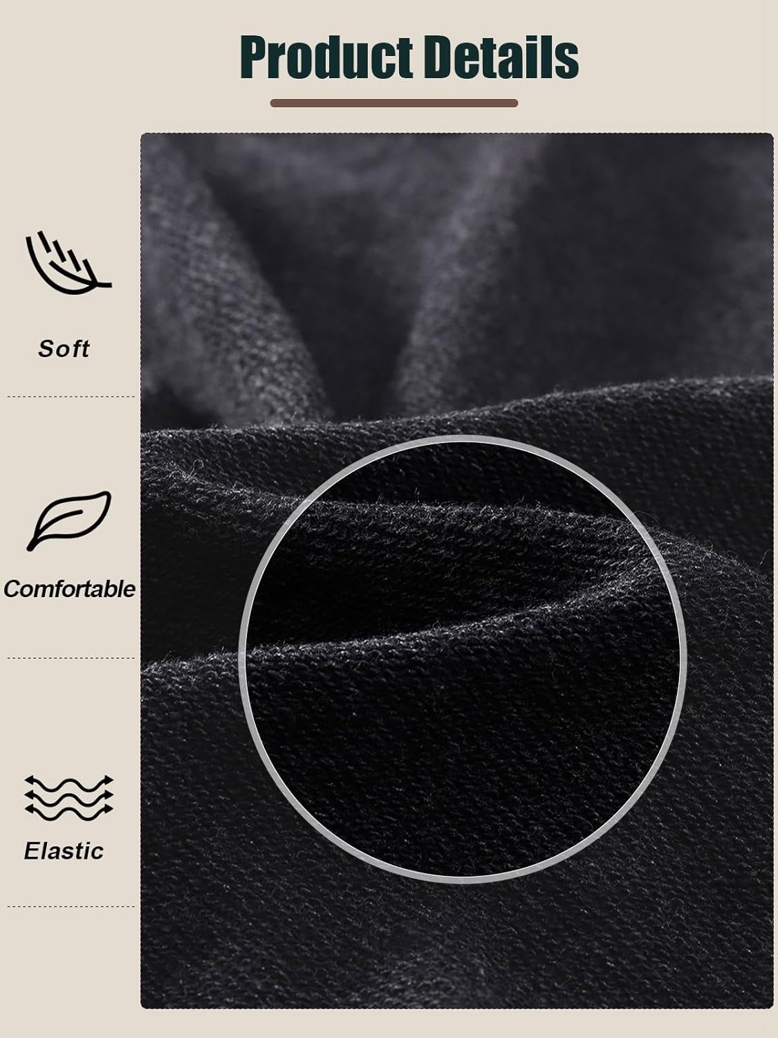 KEEPSHOWING Mens Oversized Sweatshirt Zip Up Hoodie Solid Wash Old Craft Basic Jackets Unisex Heavyweight Casual Sweatshirts - Image 7