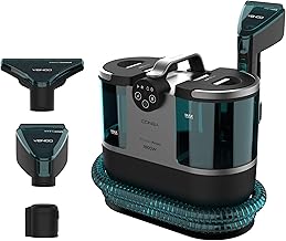 Cecotec Carpet&Spot Clean Steam Max. 1700W, Steam, Clean Water Tank 1600 ml and Dirty Water 950 ml, Radius of Action 9 m