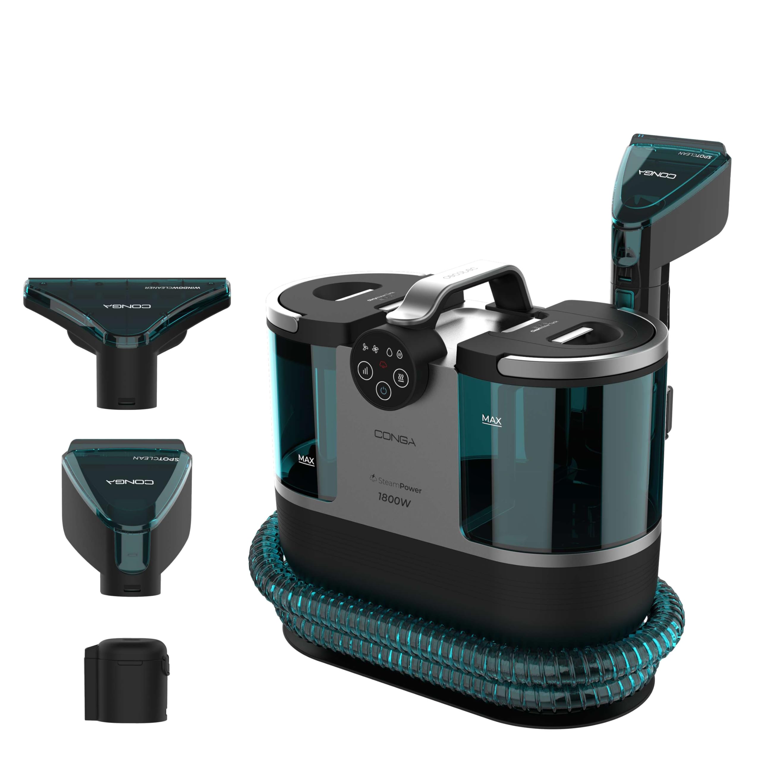 Conga 7000: Limpieza Profunda con Vapor y Secado Rápido