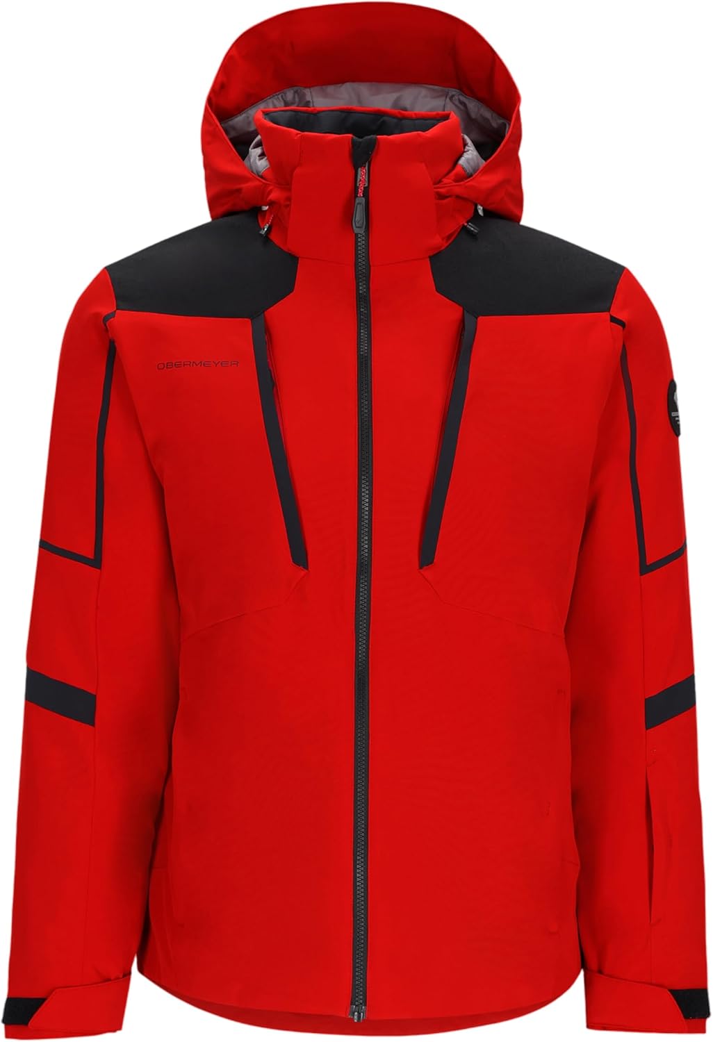 Obermeyer Mens Foundation Ski Jacket, Insulated and Waterproof with 2-way Stretch Fabric
